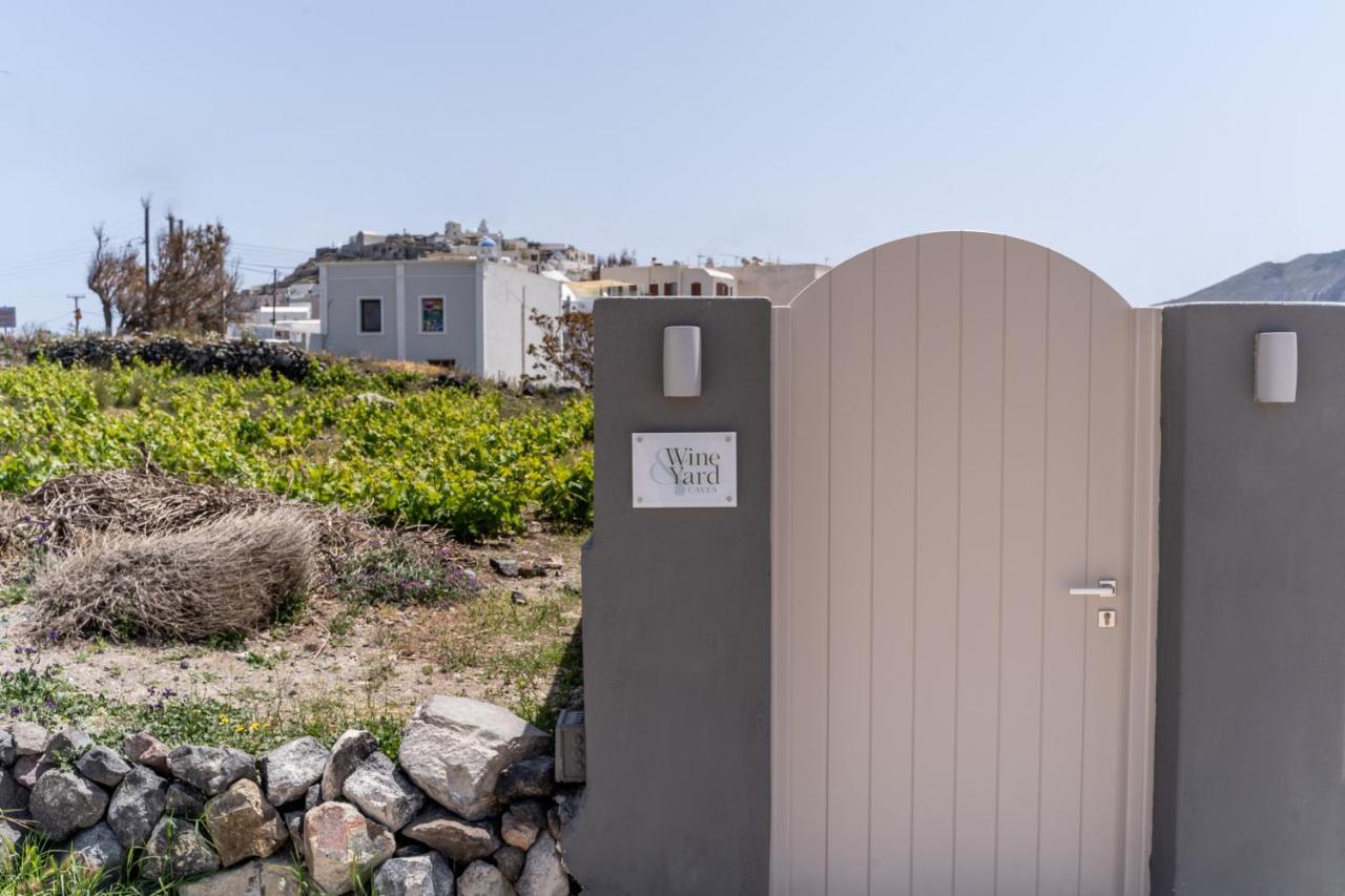 Wine And Yard Caves Hotell Pýrgos Exteriör bild